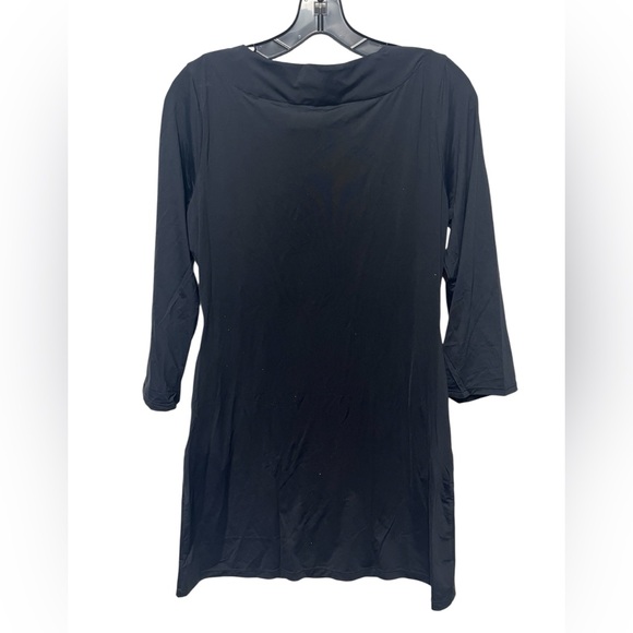 NWT   la blanca    coverup tunic  boatneck in black  size XS - Picture 4 of 6